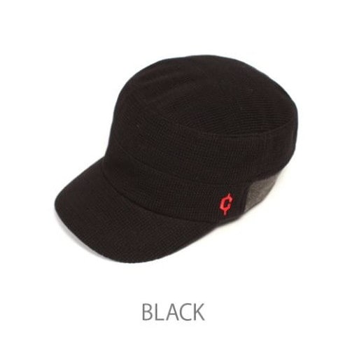 (clef)���� RB3357 KNT RIB WORK CAP BLK 
