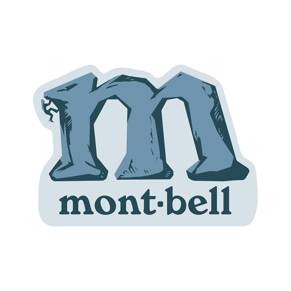 mont-bell)モンベル ステッカー ボルダー SLAT | アウトドアブランド mont-bell)モンベル ステッカー ボルダー SLAT | アウトドアブランド