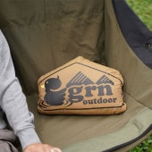 (grn outdoor)���������륨�̥����ȥɥ� 60/40 CUSHION BLANKET LOGO (BEIGE)