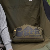 (grn outdoor)���������륨�̥����ȥɥ� 60/40 CUSHION BLANKET LOGO (OLIVE)