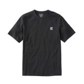 (L.L.Bean)���륨��ӡ��� �����ե꡼�����󥷥��󥫥֥롦�ƥ���Ⱦµ��(Black/Woodscene Embroidery)