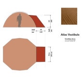 (HILLEBERG)�ҥ�С��� New Atlas �٥����ӥ塼�� �����