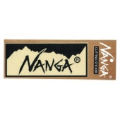 (NANGA)�ʥ� CUTTING BOXLOGO STICKER �ʥ� ���åƥ��� �ܥå��� ���� ���ƥå��� (BLK)