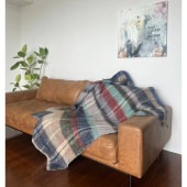 (efim)���ե���  NEWZEALAND WOOL BRANKET RUG L