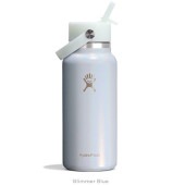 (Hydro Flask)�ϥ��ɥ��ե饹�� GLIMMER 32oz WIDE FLEX STRAW CAP (GlimmerBlue)