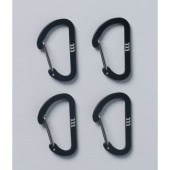 (MURACO)��饳 WIRE GATE CARABINER FLAT 40mm 4PCS
