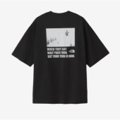(THE NORTH FACE)�����Ρ������ե����� S/S FREERIDE TEE  (�֥�å�) | ��˥��å���