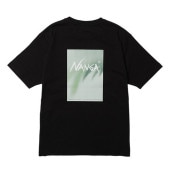 (NANGA)�ʥ� NANGA GREEN FLOW TEE  (BLACK)