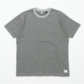 (NANGA)�ʥ� MULTI BORDER TEE  (GRY/BLK)