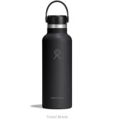 (Hydro Flask)�ϥ��ɥ��ե饹�� HYDRATION 18oz STANDARD MOUTH (Tonal Black)