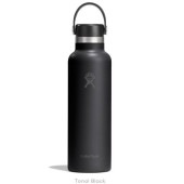 (Hydro Flask)�ϥ��ɥ��ե饹�� HYDRATION 21oz STANDARD MOUTH (Tonal Black)