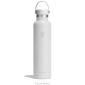 (Hydro Flask)�ϥ��ɥ��ե饹�� HYDRATION 24oz STANDARD MOUTH (Tonal White)