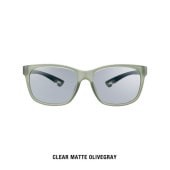 (OWL MILS)������ߥ륺 Apollon ���ݥ��� BK-002 (col.2 CLEAR MATTE OLIVEGRAY)