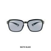 (OWL MILS)������ߥ륺 �����Υ� BK-003 ���奱������ col.1(MATTE BLACK) Lens color:PURPLE GRAY