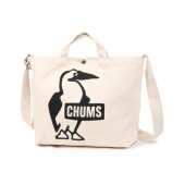 (CHUMS)����ॹ Booby Canvas Shoulder (Black)