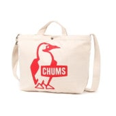 (CHUMS)����ॹ Booby Canvas Shoulder (Red)