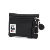 (CHUMS)����ॹ Recycle Key Coin Case (Black)