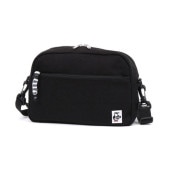 (CHUMS)����ॹ Small Trapezoid Shoulder Sweat (Black)