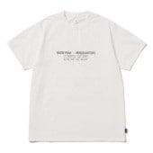 (snowpeak)���Ρ��ԡ��� HQ Topographic Map T-Shirt  (OFF WHITE)