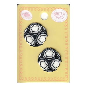 ミニワッペン サッカー 手芸センタードリーム通販ネットショップ