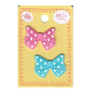 ミニワッペン【リボン】 | 手芸センタードリーム公式通販サイト