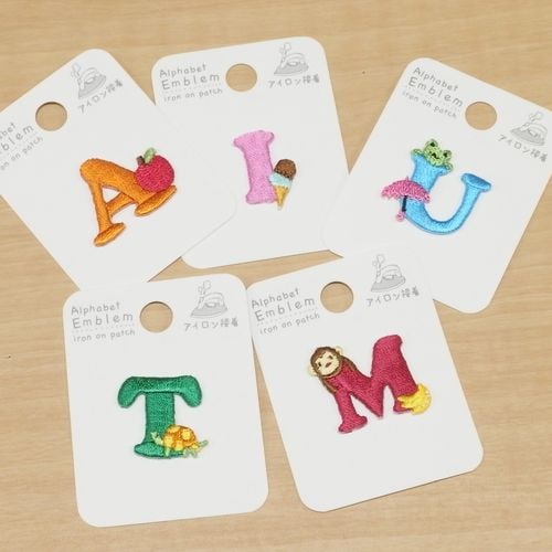 さきんちょ様確認用♡イニシャルオブジェ イニシャルワッペン | 手芸センタードリーム公式通販サイト