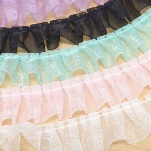 オーガンジーレース【20mm幅】（50cm単位） | 手芸センタードリーム