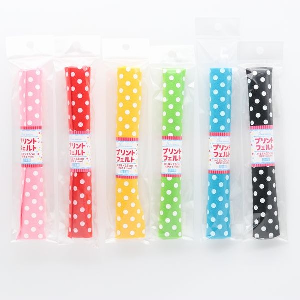 プリントフェルト 水玉 | 手芸センタードリーム公式通販サイト