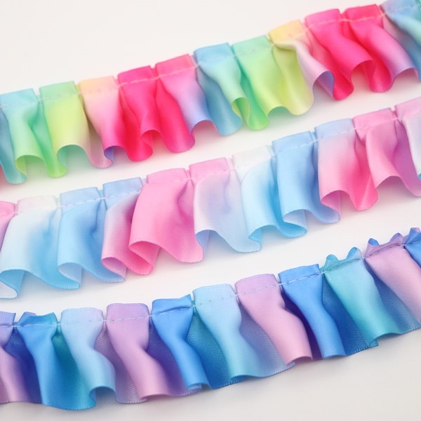 レインボーフリル【38mm】(50cm単位) | 手芸センタードリーム公式通販