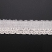 ダブルガーゼレース（生成）RG3006N(50cm単位) | 手芸センタードリーム