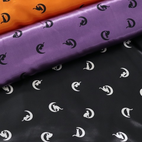 生地 サテンプリント 月柄 手芸センタードリーム通販ネットショップ