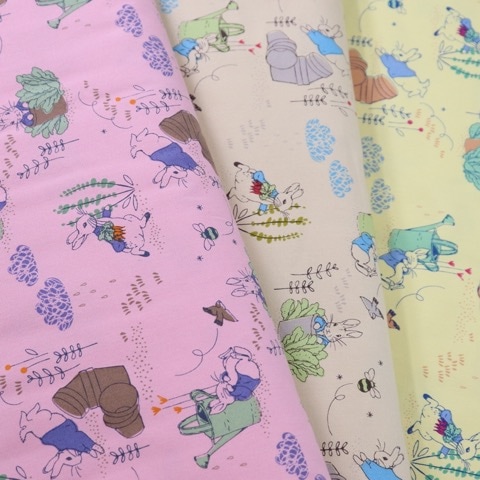30%OFF】生地 ピーターラビットオックス アドベンチャーボーイ柄