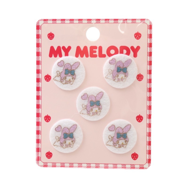 目印ワッペン マイメロディー 5枚入 手芸センタードリーム通販ネットショップ