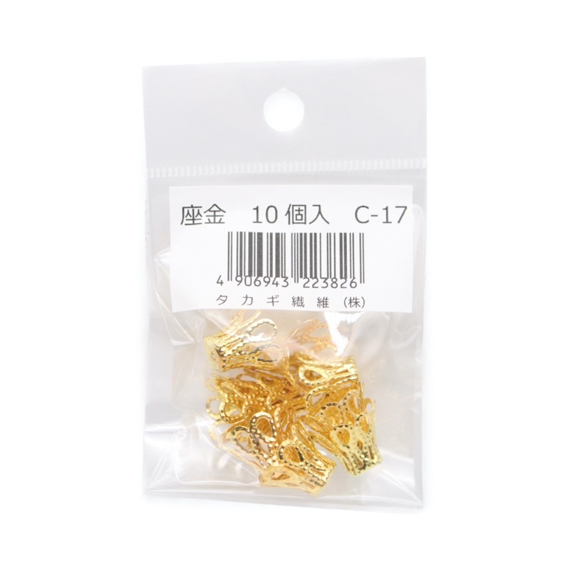 コリンシアン　ミニチュアーズ　ファンデルサール　マンチェスターU 金台座 座金 15mm 10個入 ゴールド C-17 | 手芸センタードリーム公式通販サイト