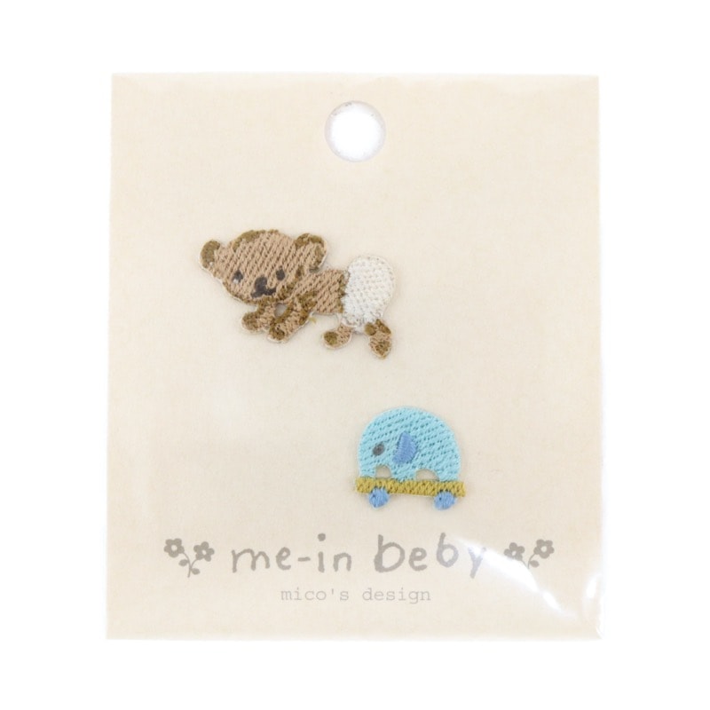 ミニワッペン ポーとぞう 手芸センタードリーム通販ネットショップ