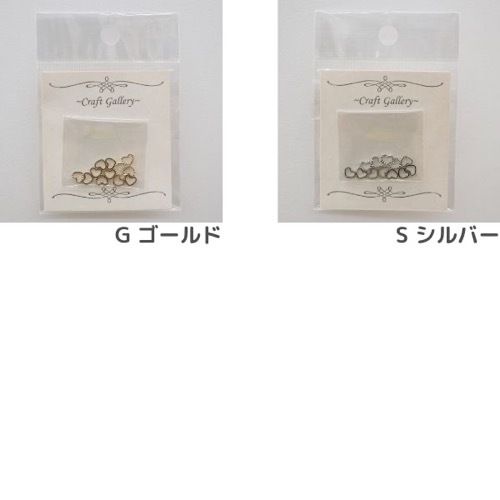 ミニパーツ ハート S 12個入 | 手芸センタードリーム公式通販サイト