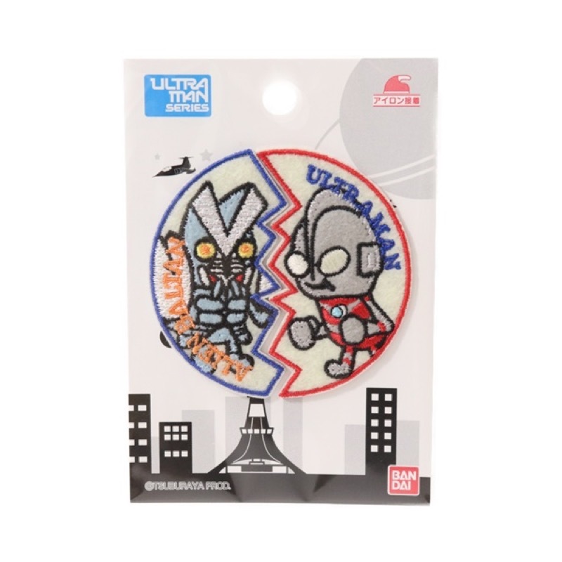 ワッペン ウルトラマン バルタン星人 2枚入 | 手芸センタードリーム