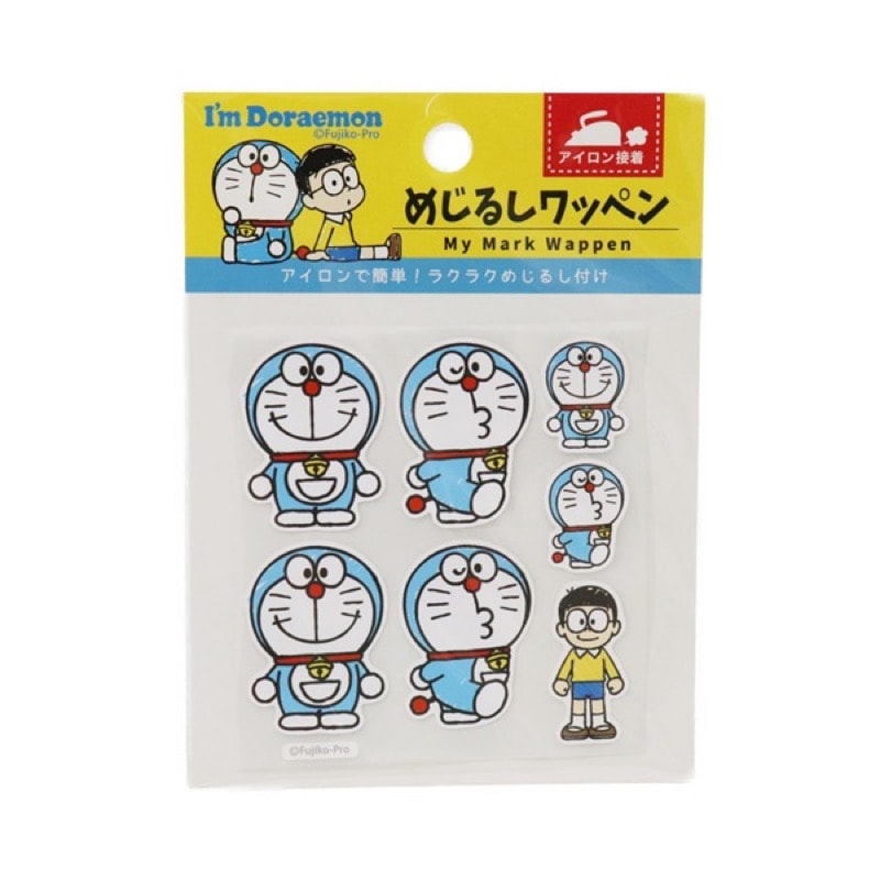 ドラえもん めじるしワッペン 7枚入り | 手芸センタードリーム公式通販
