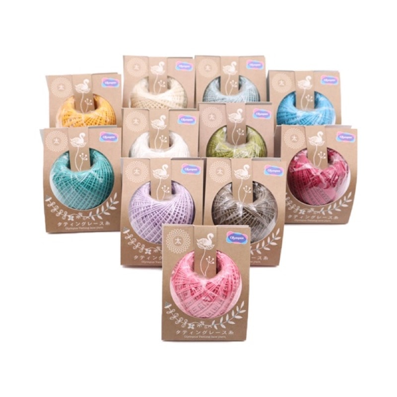 オリムパス タティングレース糸 太 約40m | 手芸センター