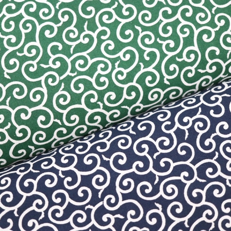 生地 シーチングプリント 唐草模様 小 手芸センタードリーム通販ネットショップ