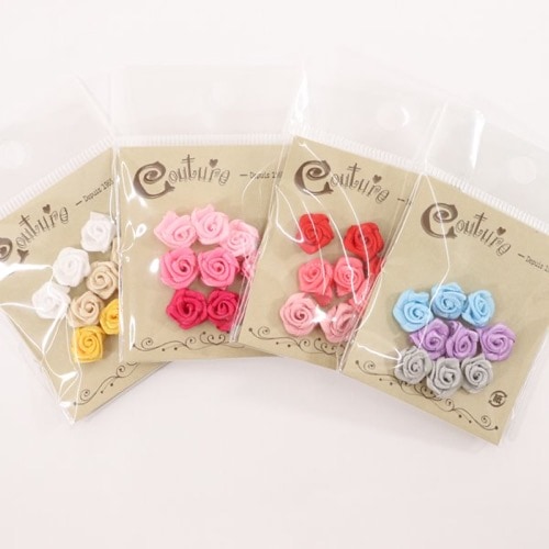 プティフラワー小 3色各3個入(計9個入) | 手芸センタードリーム公式