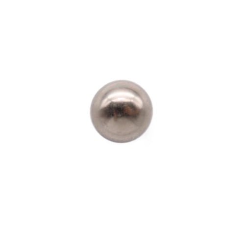 ボタン メタル調 アンティークシルバー 13mm 1個入 | 手芸センター