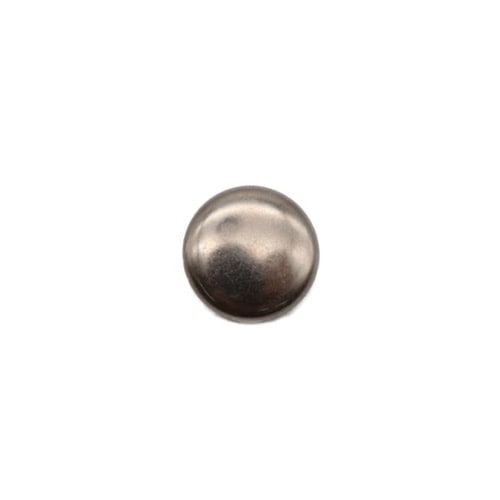 ボタン メタル調 アンティークシルバー 15mm 1個入 | 手芸センター 