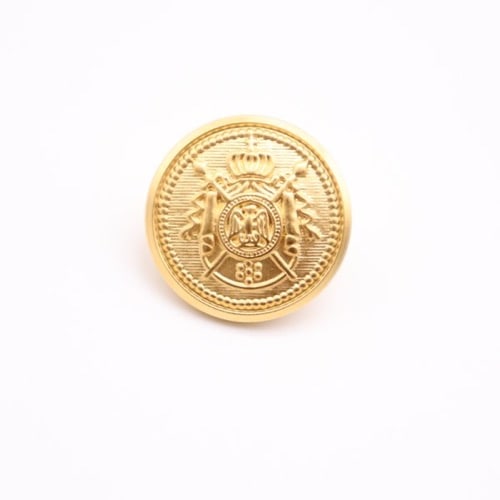 ボタン エンブレム ゴールド 23mm 1個入 | 手芸センタードリーム公式