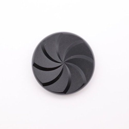 ボタン デザイン無地 ブラック 27mm 1個入 | 手芸センタードリーム公式