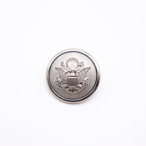 ボタン エンブレム柄 シルバー 21mm 1個入 | 手芸センタードリーム公式