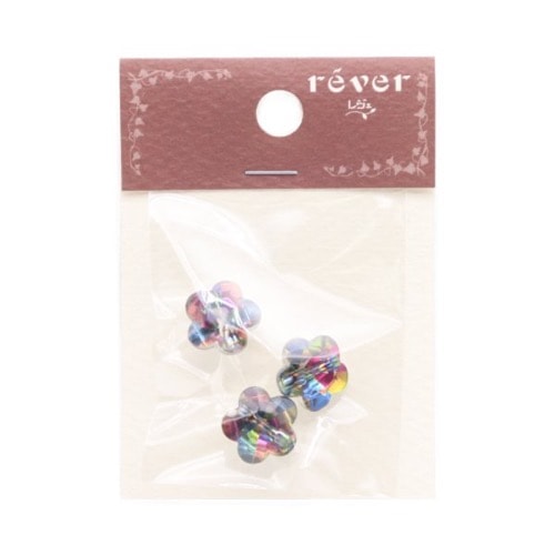 ボタン フラワー オーロラ 13mm 3個入 | 手芸センタードリーム公式通販