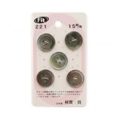 �����ɥܥ��� No221 ������ܥ���� 15mm 5����