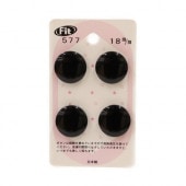 カードボタン No428 レッド 18mm 4個入 | 手芸センタードリーム公式