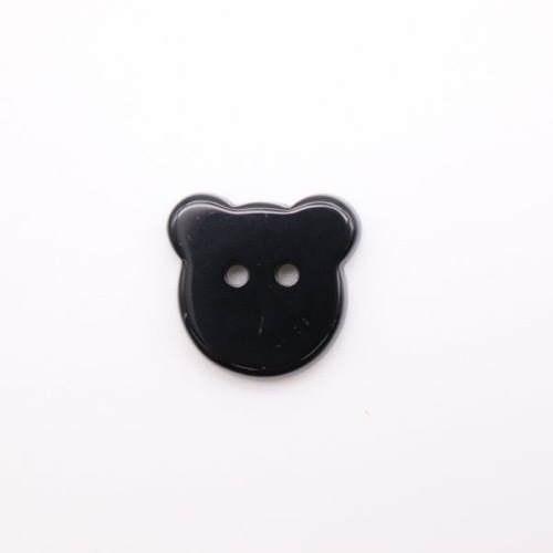 ボタン くま ブラック 18×19mm 1個入 | 手芸センタードリーム公式通販 